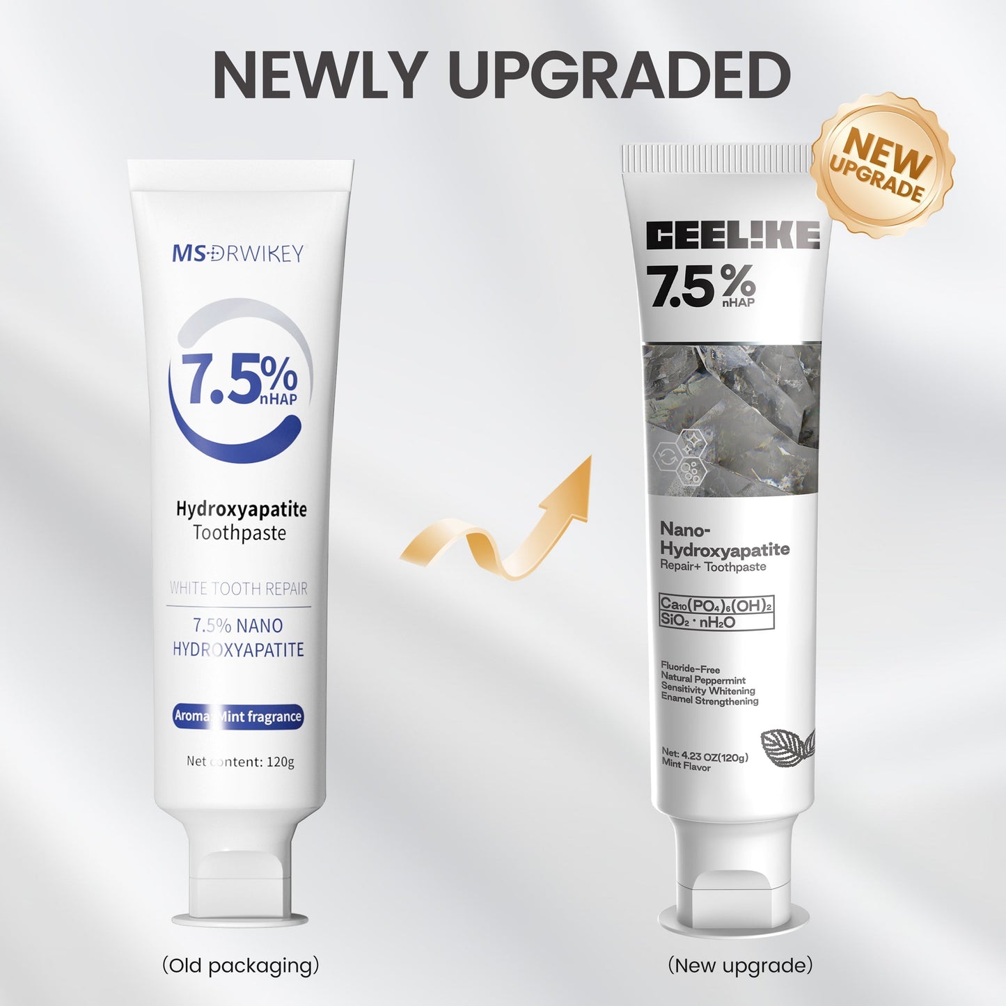 Hydroxyapatite Remineralizing Toothpaste - BOGO