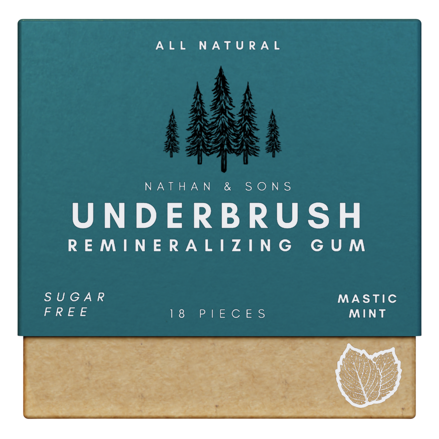 All Natural Remineralizing Gum - exp