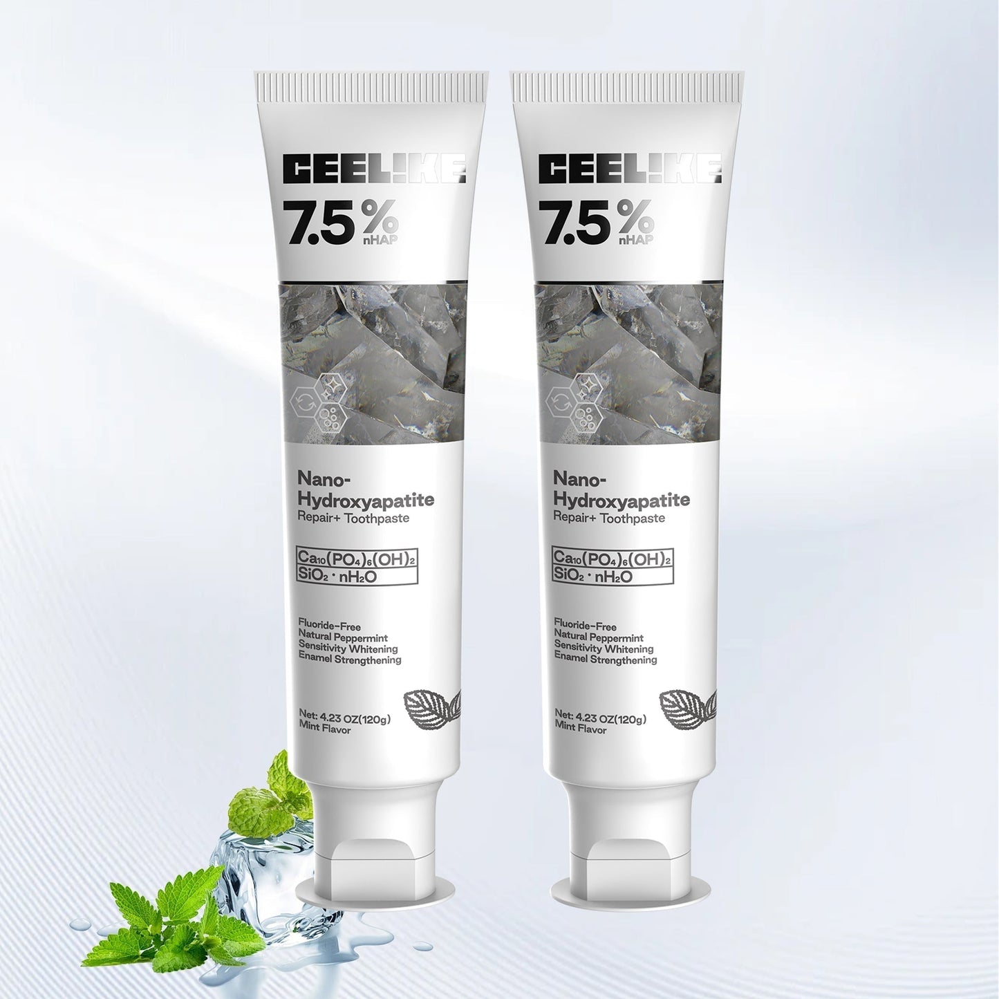 Hydroxyapatite Remineralizing Toothpaste - BOGO