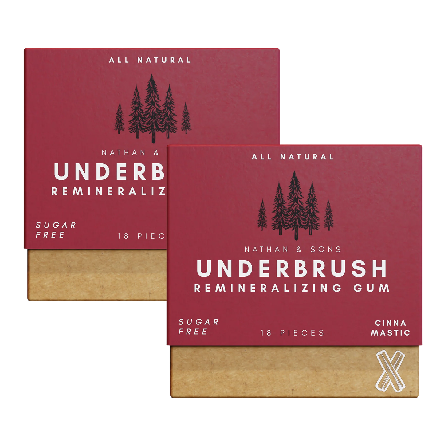 All Natural Remineralizing Gum - exp
