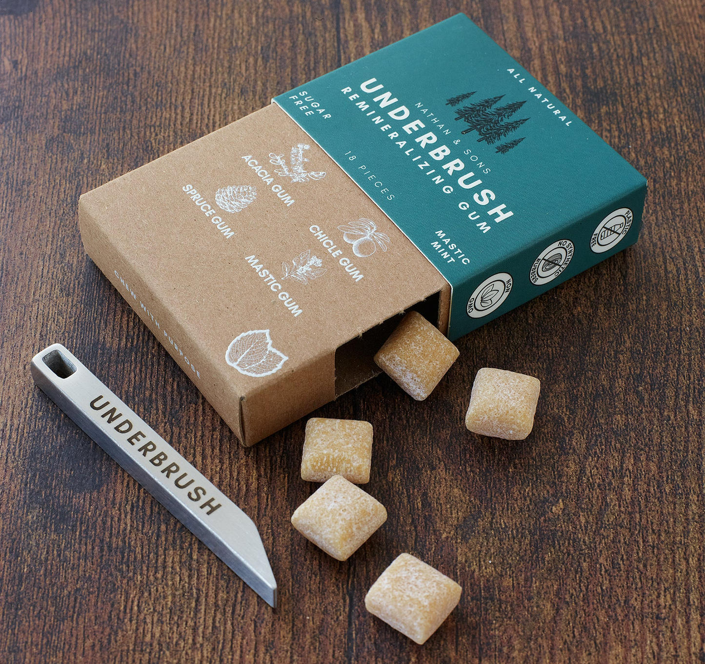 All Natural Remineralizing Gum - exp