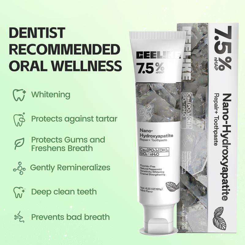 Hydroxyapatite Remineralizing Toothpaste - BOGO